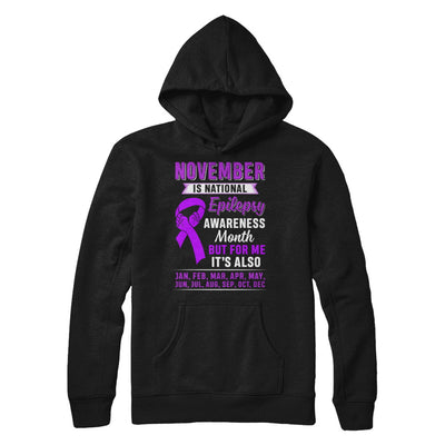 November Is National Epilepsy Awareness Month T-Shirt & Hoodie | Teecentury.com