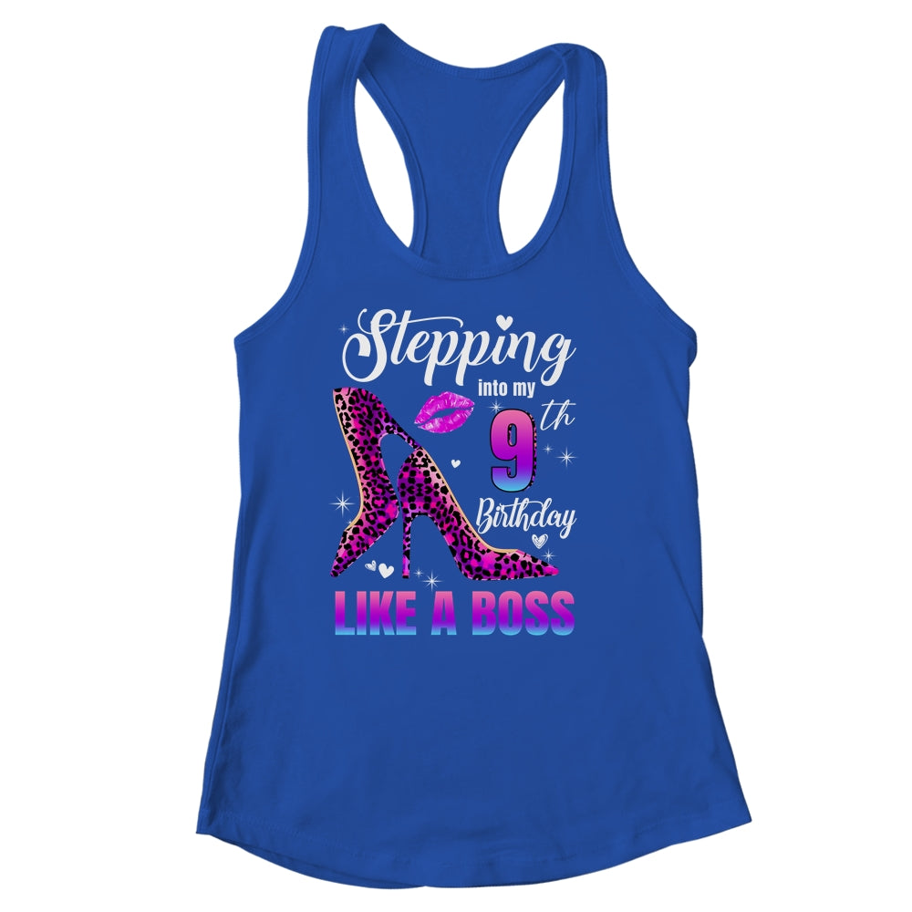9 And Fabulous High Heels Stepping Into My 9th Birthday Shirt & Tank Top | teecentury