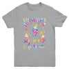 9 Years Of Being Awesome 9 Years Old 9th Birthday Tie Dye Youth Shirt | teecentury