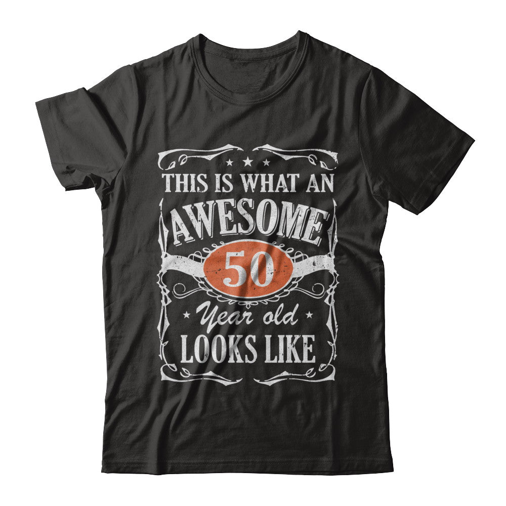 Vintage This Is What An Awesome 50 Year Old 1972 Birthday T-Shirt & Hoodie | Teecentury.com