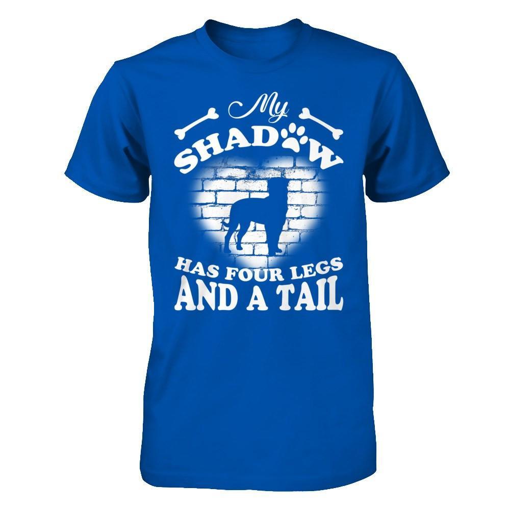 My Shadow Has Four Legs And A Tail Dog Lovers T-Shirt & Hoodie | Teecentury.com