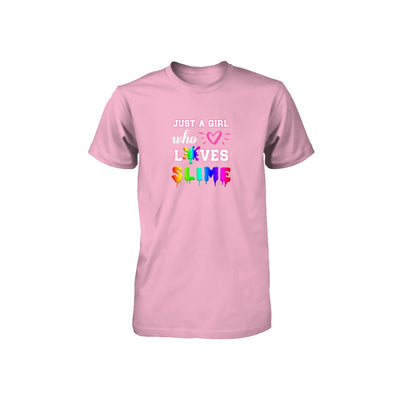 Just A Girl Who Loves Slime Youth Youth Shirt | Teecentury.com