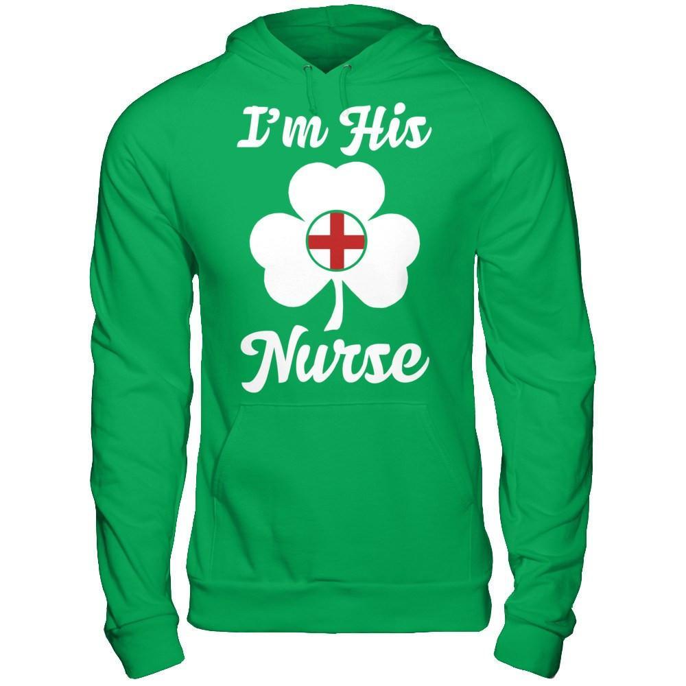 I'm His Nurse Saint Patrick's Day T-Shirt & Hoodie | Teecentury.com