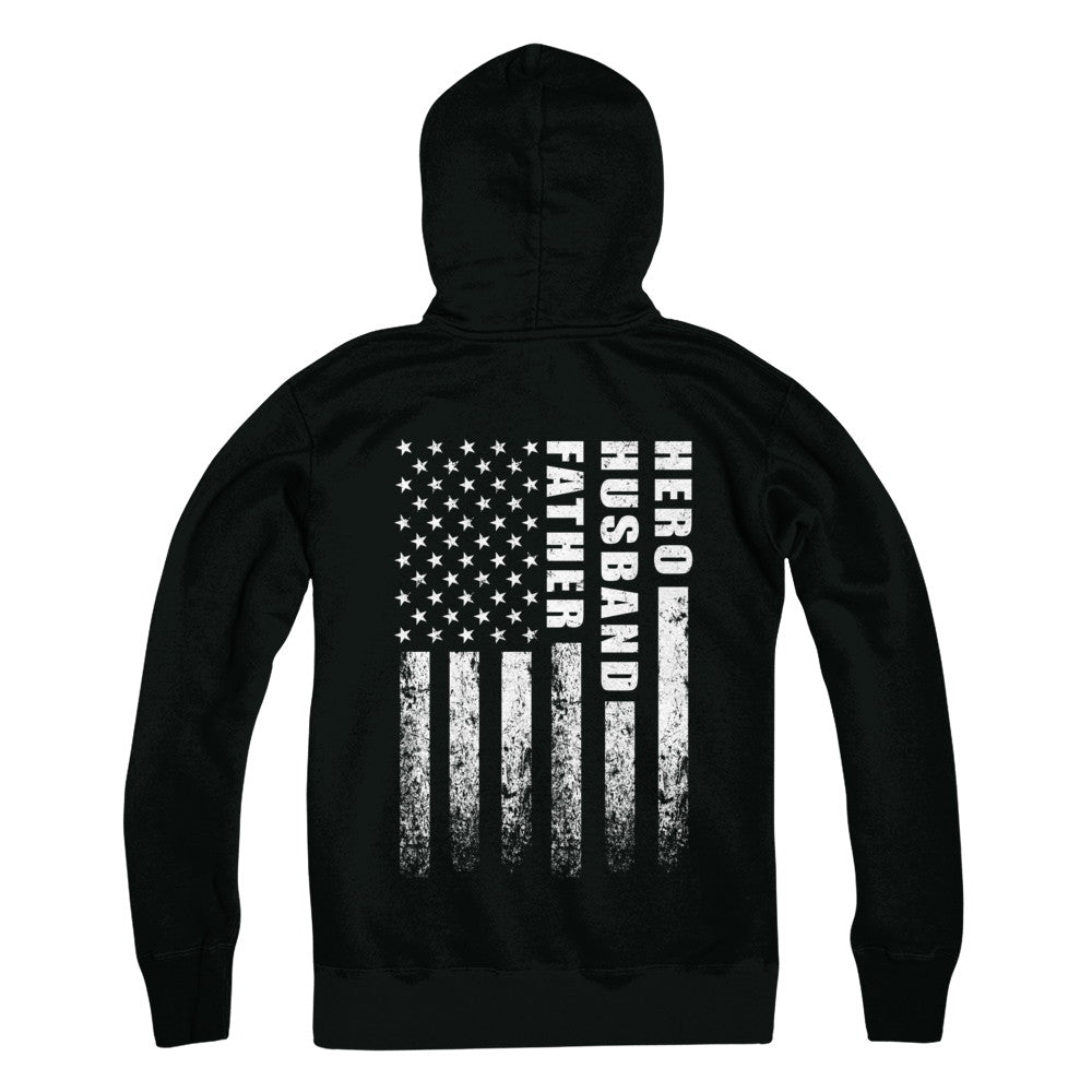 Veteran Soldier Husband Dad Hero Fathers Day Gift T-Shirt & Hoodie | Teecentury.com