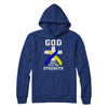 God Will Give Me Strength Down Syndrome Ribbon Gift T-Shirt & Hoodie | Teecentury.com