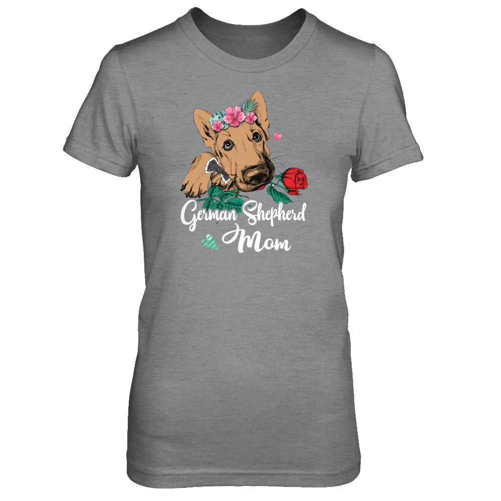 German Shepherd Mom Funny Dog Mom Gift Idea T-Shirt & Tank Top | Teecentury.com