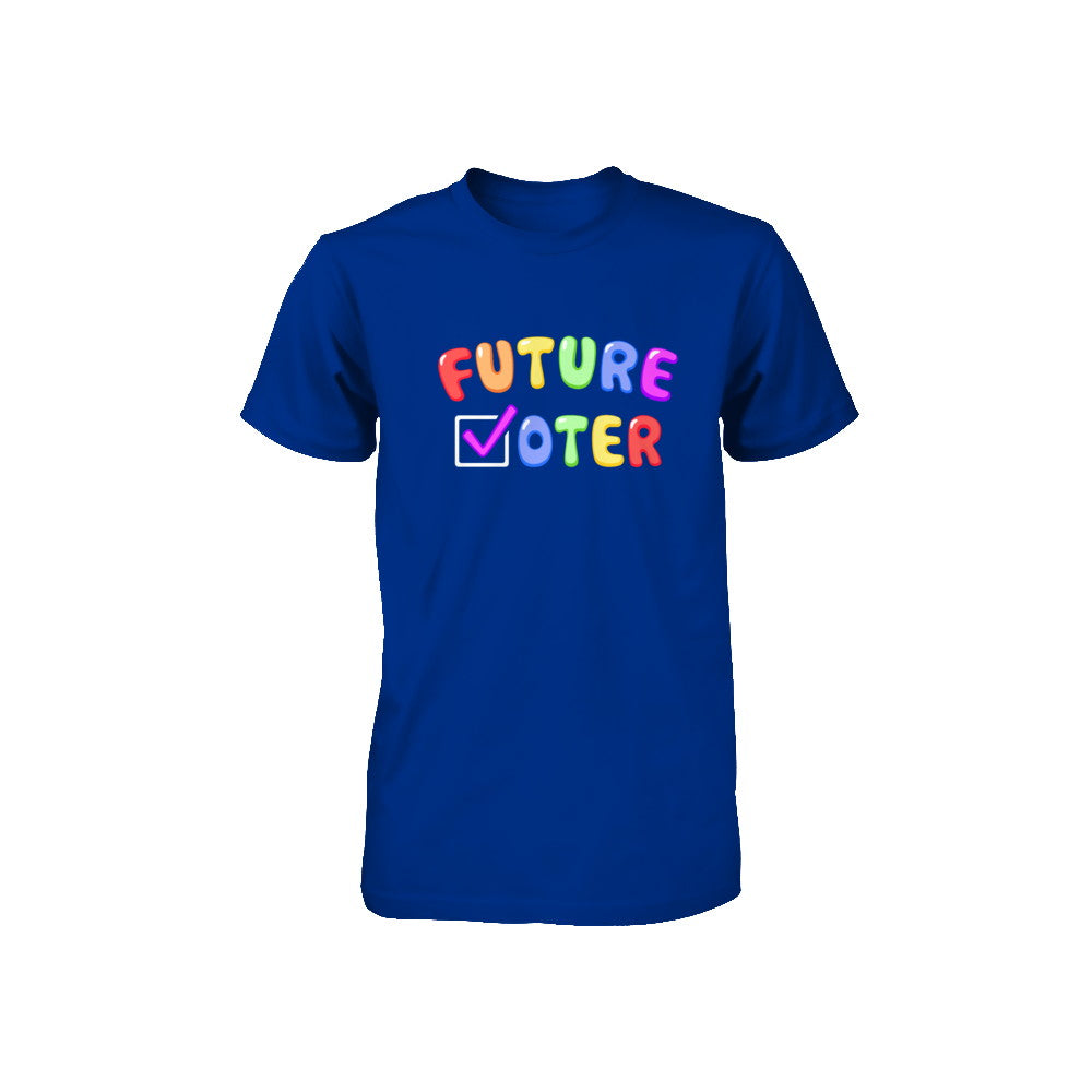 Voting Kids Vote Future Voter Rainbow Youth Youth Shirt | Teecentury.com