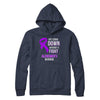 Not Going Down Without A Fight Alzheimer's Warrior T-Shirt & Hoodie | Teecentury.com