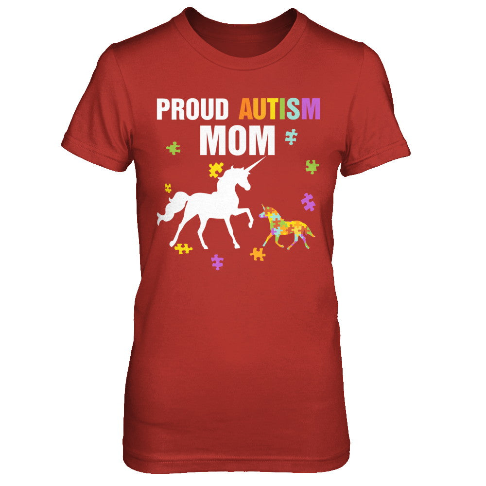 Proud Autism Mom Unicorn Autism Awareness T-Shirt & Hoodie | Teecentury.com