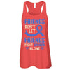 Friends Don't Let Friends Fight Cancer Alone Blue Awareness T-Shirt & Tank Top | Teecentury.com