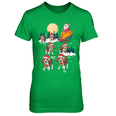 Dog Reindeer Beagle Christmas Gift T-Shirt & Sweatshirt | Teecentury.com