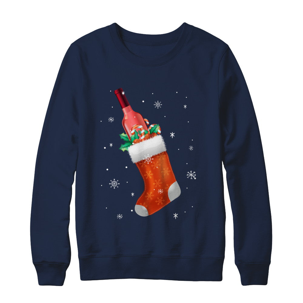 Best Gift Christmas For Winer Drinking Wine Lover T-Shirt & Sweatshirt | Teecentury.com