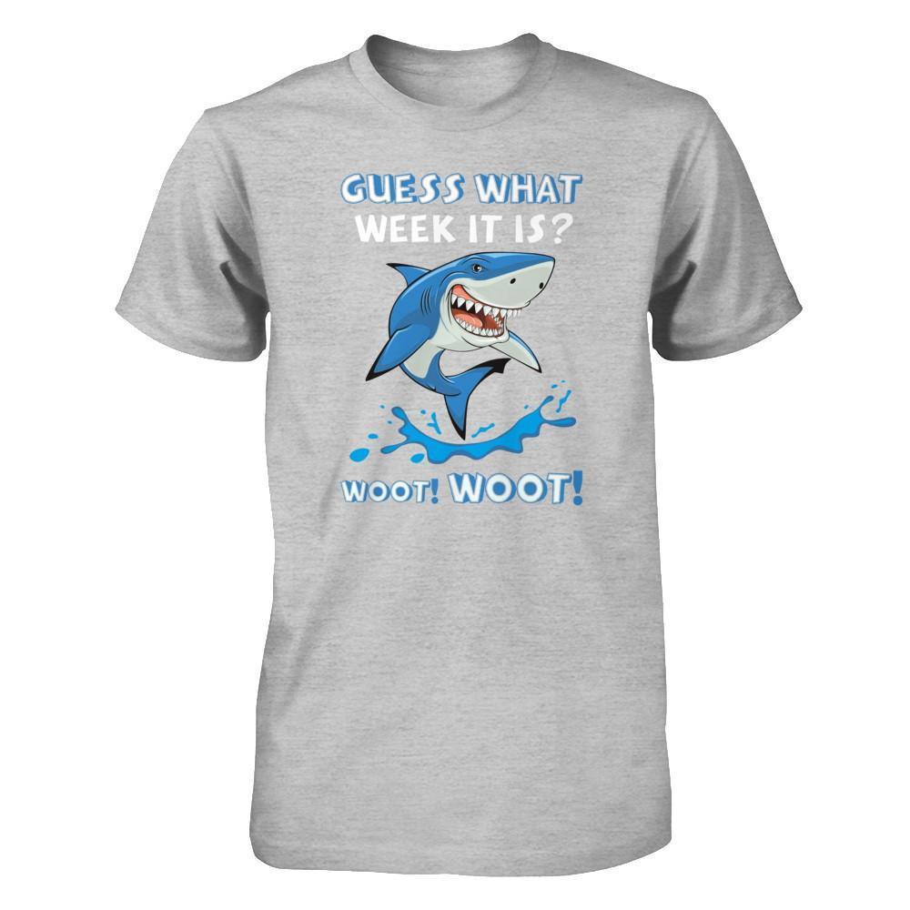 Guess What Week It Is Shark T-Shirt & Tank Top | Teecentury.com