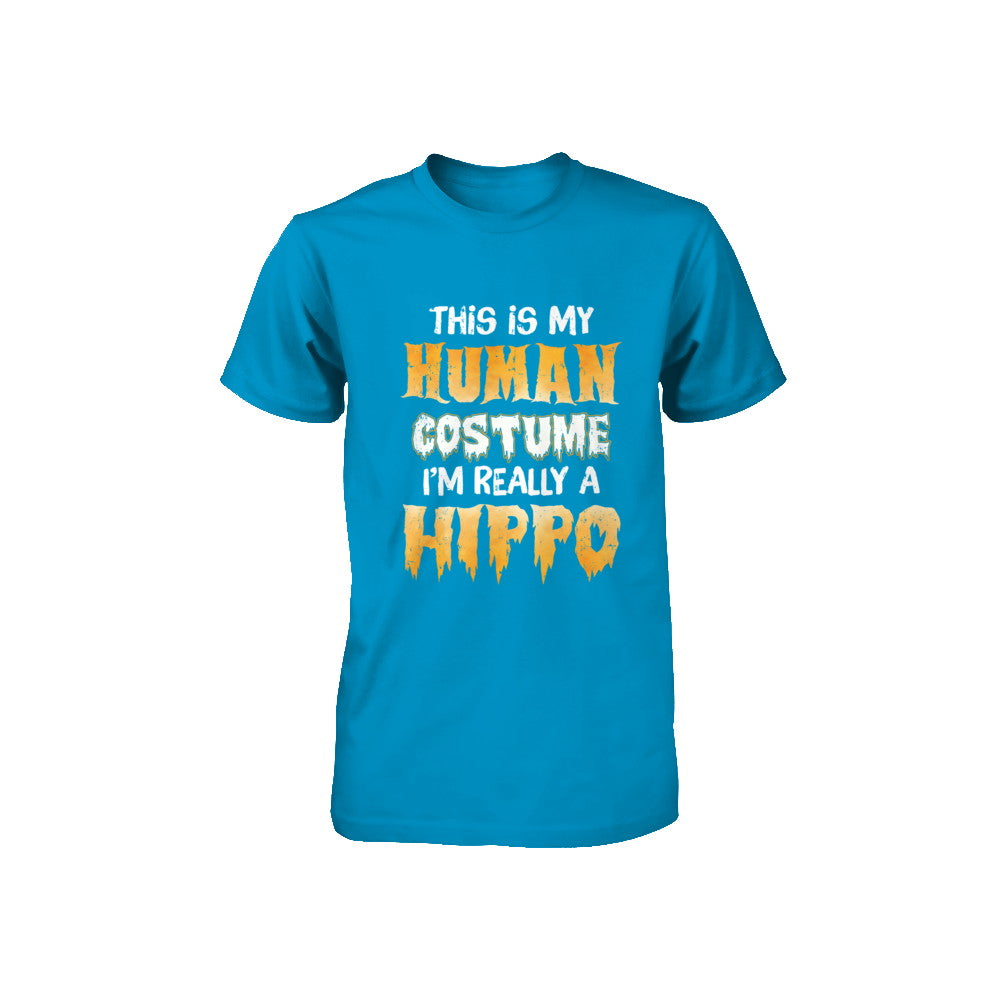 This Is My Human Costume Hippo Halloween Youth Youth Shirt | Teecentury.com