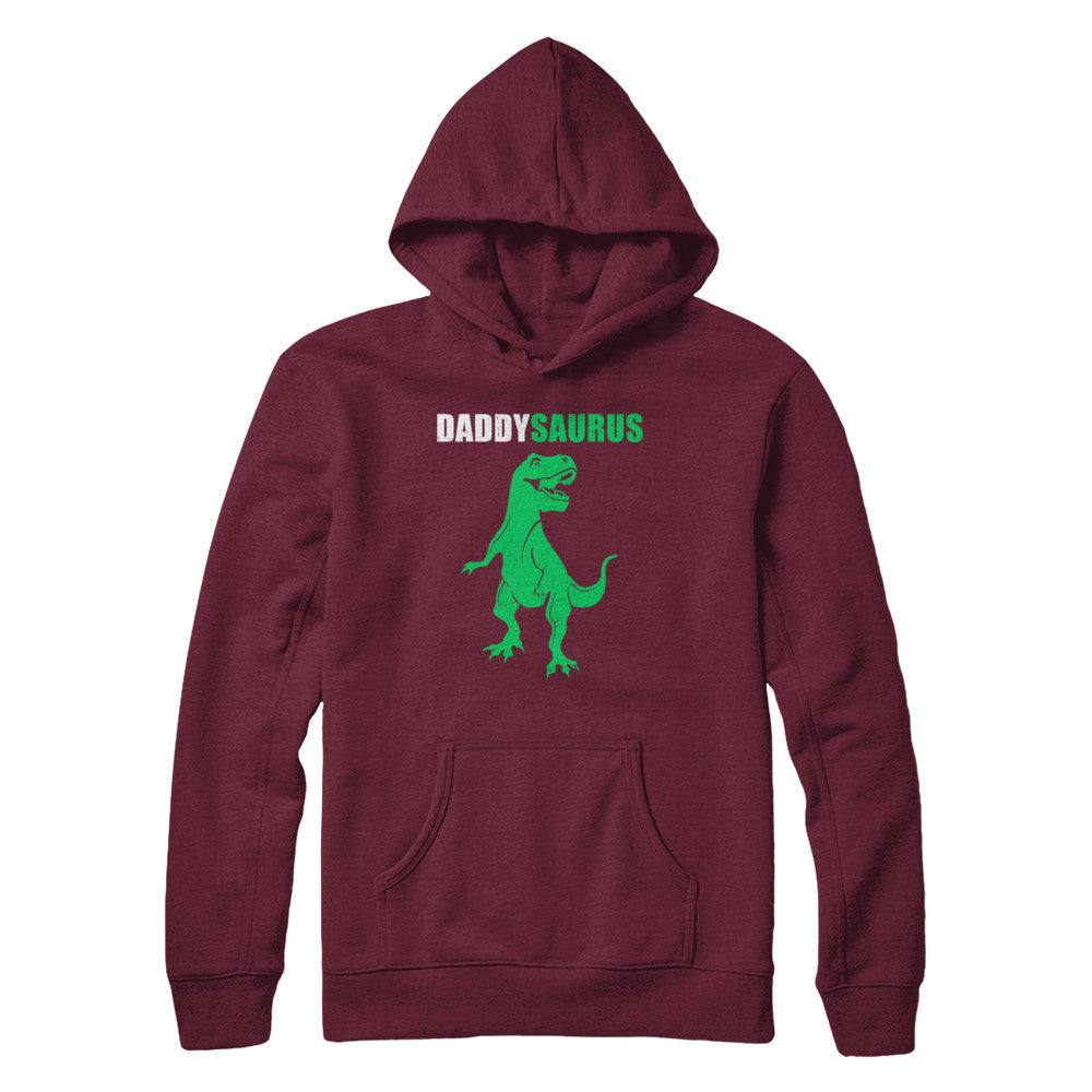 Daddysaurus Funny Dinosaur First Time Dad Fathers Day T-Shirt & Hoodie | Teecentury.com