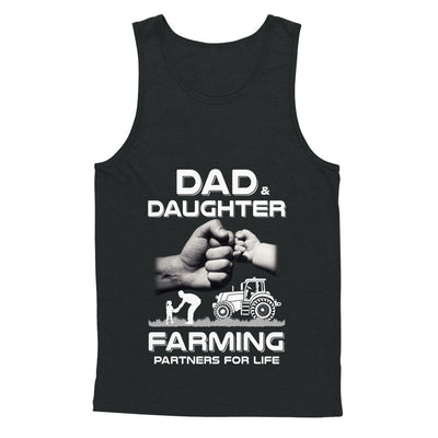 Farmer Dad And Daughter Farming Partners For Life Fathers Day T-Shirt & Hoodie | Teecentury.com