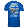 I Asked God For A Best Friend He Sent Me My Grandson T-Shirt & Hoodie | Teecentury.com