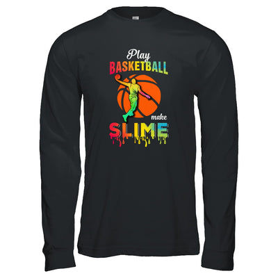 Play Basketball Make Slime Watercolor For Girl Women T-Shirt & Tank Top | Teecentury.com