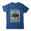 Vintage Retro Save The Chubby Unicorns Rhino T-Shirt & Hoodie | Teecentury.com