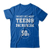 Vintage I'm Not Like Most Teens I'm In My 50s Birthday T-Shirt & Hoodie | Teecentury.com