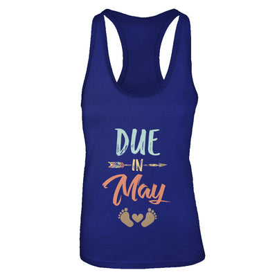 Due Date May 2022 Announcement Mommy Bump Pregnancy T-Shirt & Tank Top | Teecentury.com