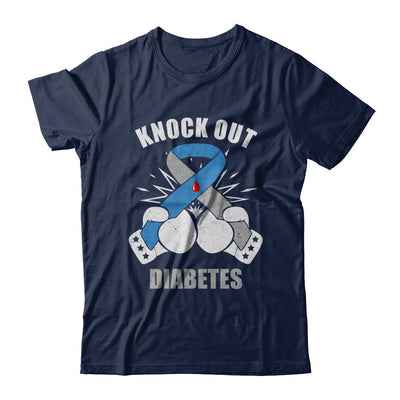 Boxing Knock Out Diabetes Awareness Support T-Shirt & Hoodie | Teecentury.com