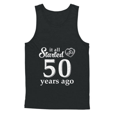 50Th Wedding Anniversary Married Couples 1972 Husband Wife T-Shirt & Hoodie | Teecentury.com