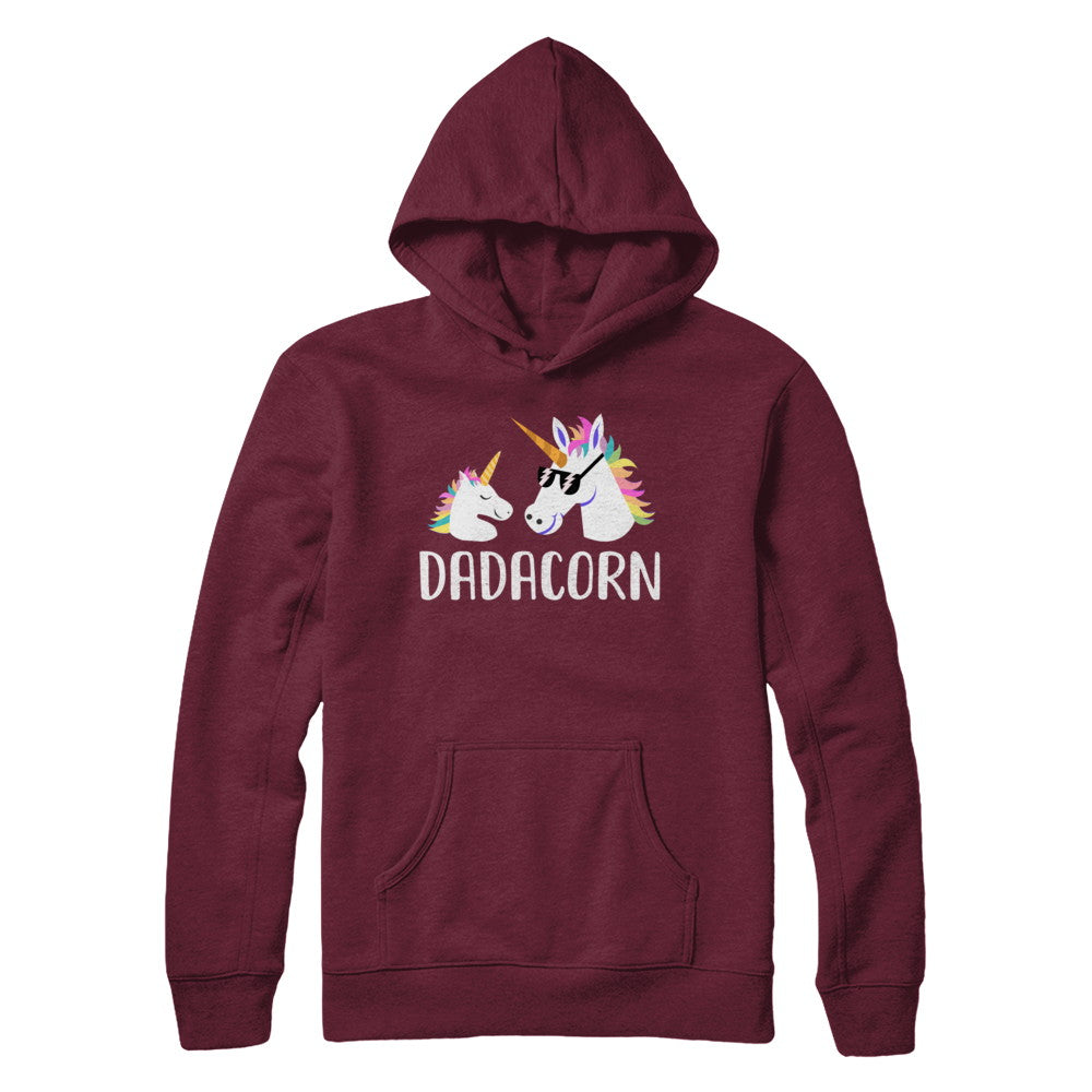 Dadacorn Unicorn Dad And Baby Fathers Day T-Shirt & Hoodie | Teecentury.com