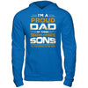 I'm Proud Dad Of Three Freaking Awesome Sons T-Shirt & Hoodie | Teecentury.com