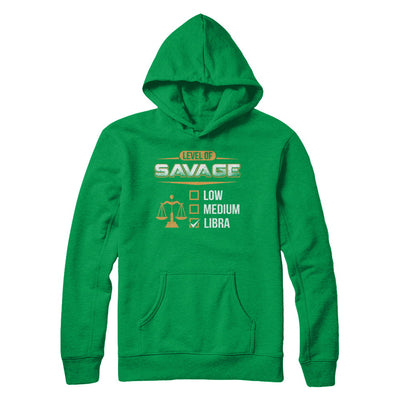 Level Of Savage Libra T-Shirt & Hoodie | Teecentury.com