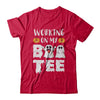 Working On My Boo Tee Funny Ghost Halloween T-Shirt & Hoodie | Teecentury.com