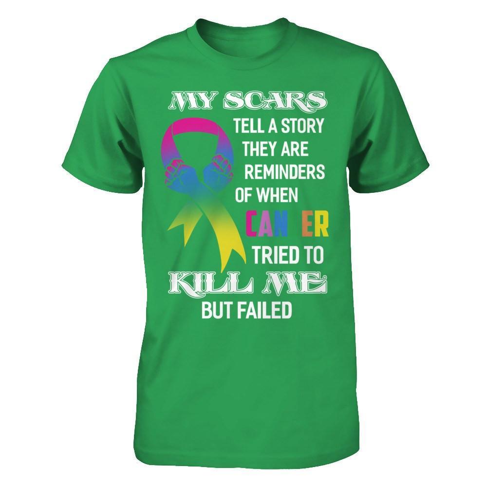 Cancer Survivors They Are Reminders Of When Cancer Tried To Kill Me T-Shirt & Hoodie | Teecentury.com