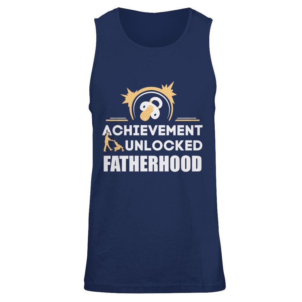 Achievement Unlocked Fatherhood First Time Dad T-Shirt & Hoodie | Teecentury.com