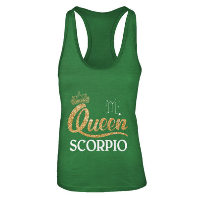 Queen Scorpio Zodiac October November Birthday Gift T-Shirt & Tank Top | Teecentury.com