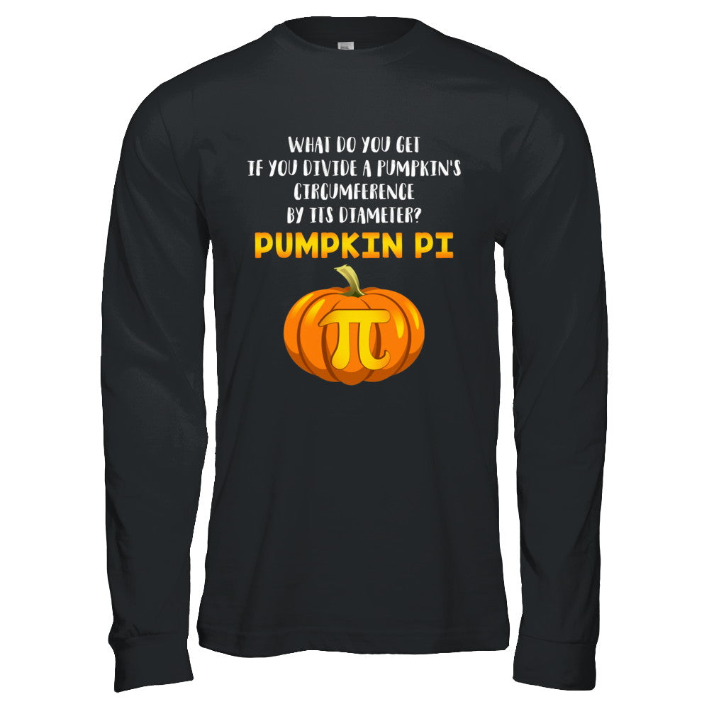 Math Teacher Funny Halloween Pumpkin Pi T-Shirt & Hoodie | Teecentury.com
