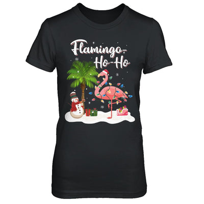 Flamingo Ho Ho Merry Christmas Gifts T-Shirt & Hoodie | Teecentury.com