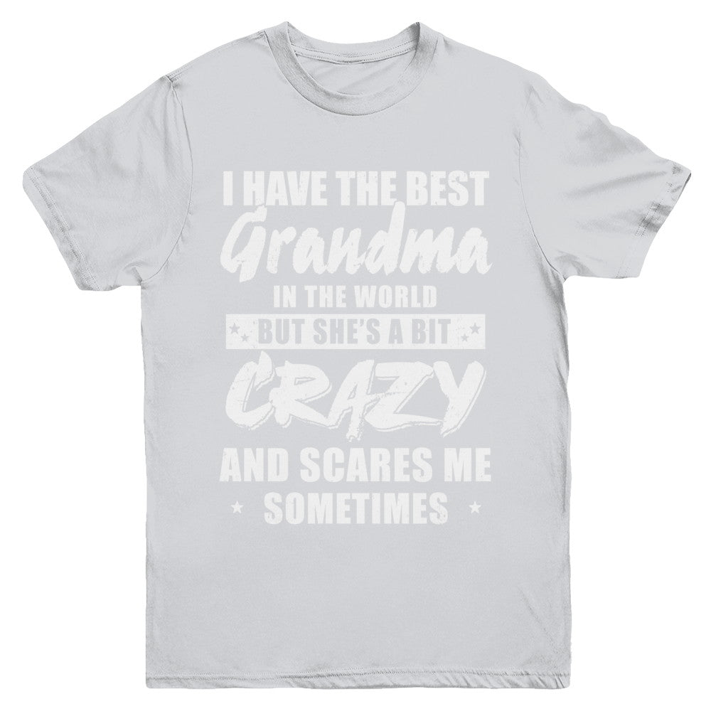 I Have The Best Grandma In The World Kids Youth Youth Shirt | Teecentury.com