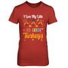 Thankful I Love My Little Third Grade Turkeys T-Shirt & Sweatshirt | Teecentury.com