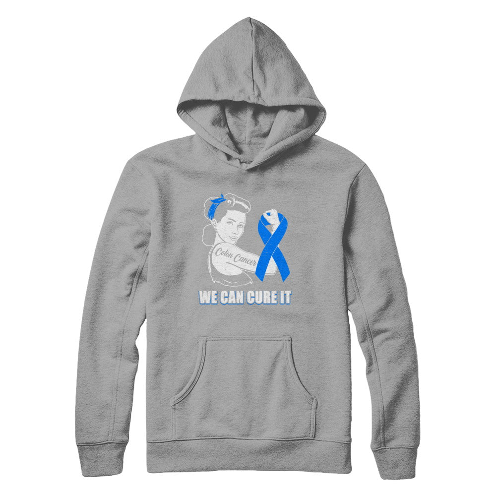 Colon Cancer Awareness Survivor We Can Cure It T-Shirt & Hoodie | Teecentury.com