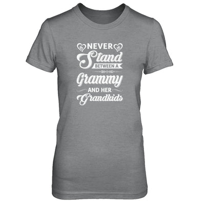 Never Stand Between A Grammy And Her Grandkids Mothers Day T-Shirt & Tank Top | Teecentury.com