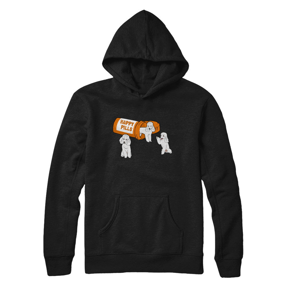 Poodles Happy Pills T-Shirt & Hoodie | Teecentury.com