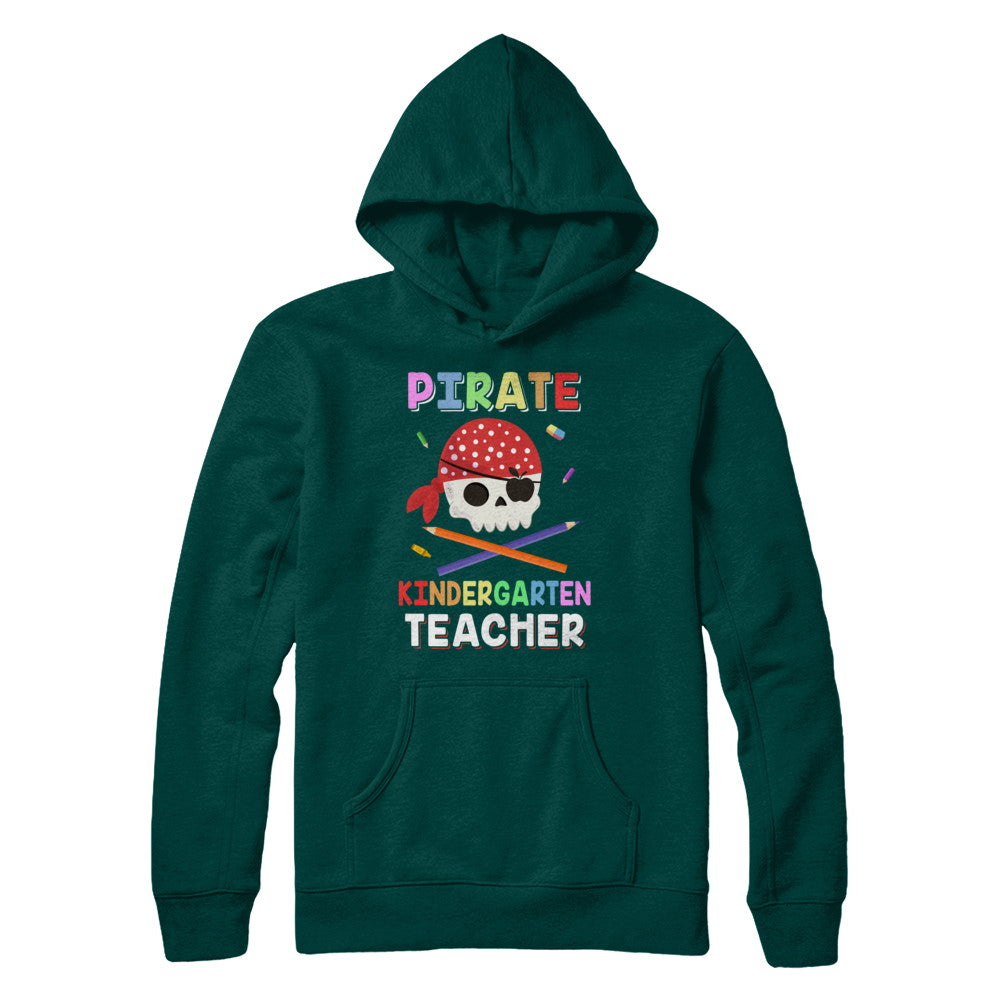 Pirate Kindergarten Teacher Costume Halloween T-Shirt & Hoodie | Teecentury.com