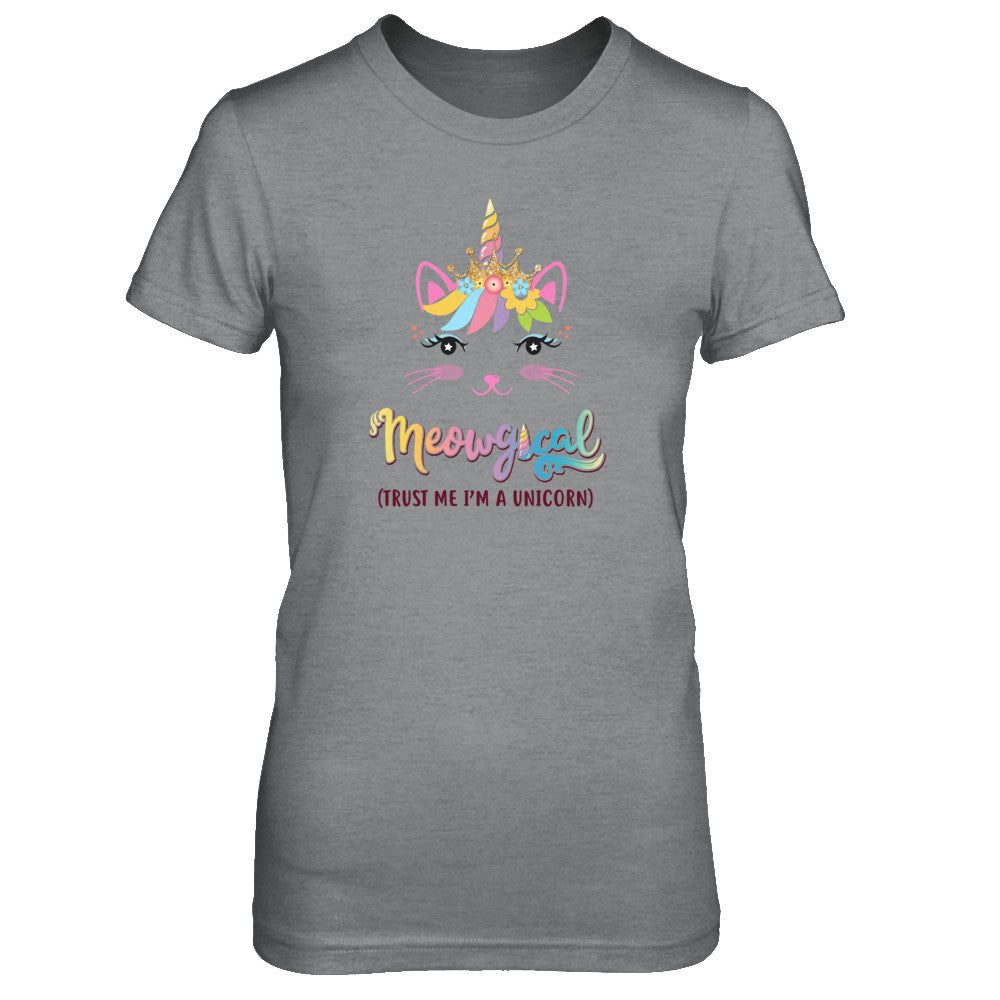 Caticorn Kittycorn Rainbow Meowgical Cat Unicorn Cute T-Shirt & Tank Top | Teecentury.com