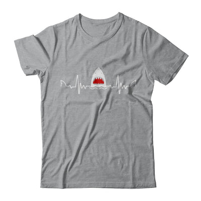 Funny Shark Heartbeat Lovers Gift T-Shirt & Hoodie | Teecentury.com