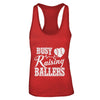 Busy Raising Ballers Baseball T-Shirt & Tank Top | Teecentury.com