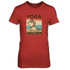Classic Vintage Retro Yoga Unicorn Funny T-Shirt & Tank Top | Teecentury.com