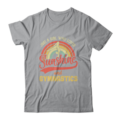 A Girl Who Loves Sunshine And Gymnastics T-Shirt & Tank Top | Teecentury.com