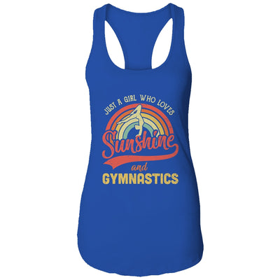 A Girl Who Loves Sunshine And Gymnastics T-Shirt & Tank Top | Teecentury.com