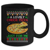 A Lovely Cheese Pizza Alone Funny Christmas Ugly Xmas Home Mug Coffee Mug | Teecentury.com