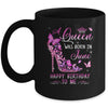 A Queen Was Born In June Happy Birthday To Me Pink Mug | teecentury